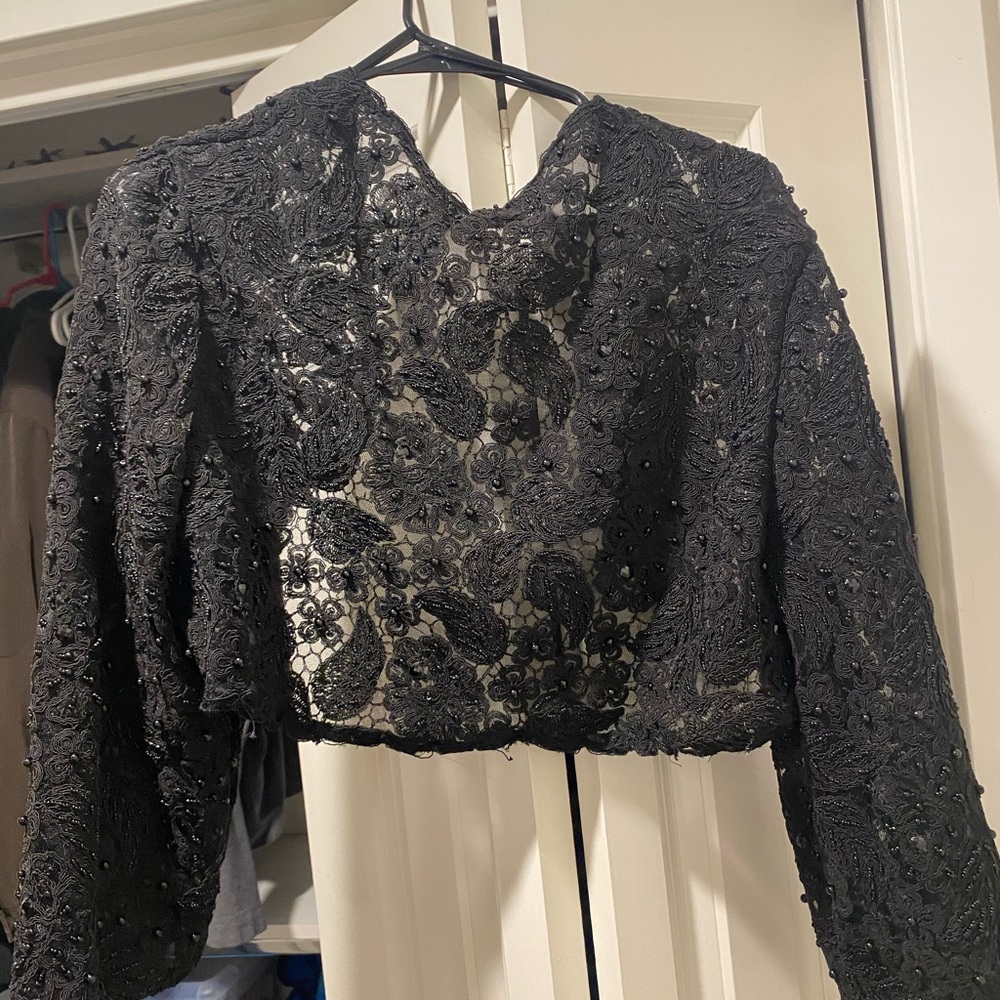 Beaded dress jacket
